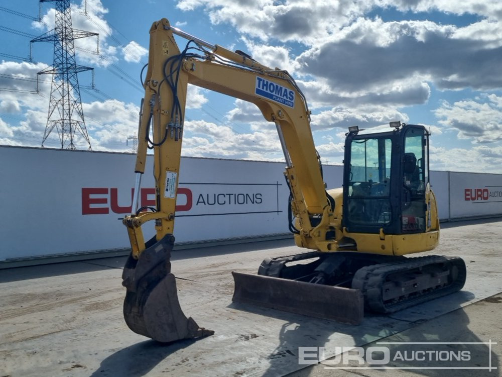 2019 Komatsu PC80MR-5 - Mini escavadeira: foto 1 2019 Komatsu PC80MR-5 - Mini escavadeira: foto 1
