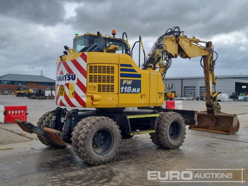 2019 Komatsu PW118MR-11 - Escavadeira de rodas: foto 5 2019 Komatsu PW118MR-11 - Escavadeira de rodas: foto 5
