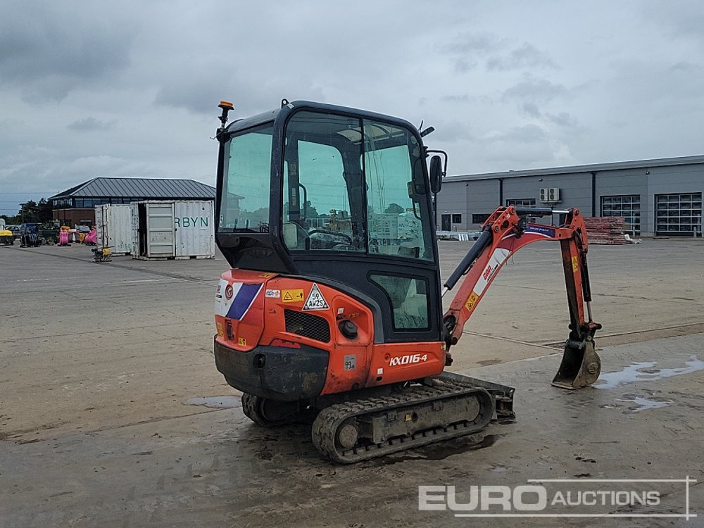 2019 Kubota KX016-4 - Mini escavadeira: foto 5 2019 Kubota KX016-4 - Mini escavadeira: foto 5