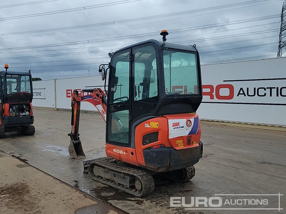2019 Kubota KX016-4 - Mini escavadeira: foto 3 2019 Kubota KX016-4 - Mini escavadeira: foto 3