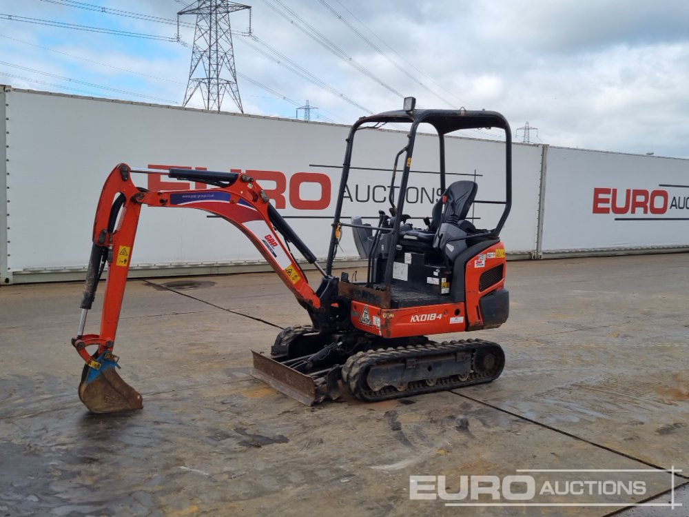 2019 Kubota KX018-4 - Mini escavadeira: foto 1 2019 Kubota KX018-4 - Mini escavadeira: foto 1