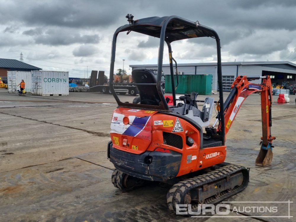 2019 Kubota KX018-4 - Mini escavadeira: foto 5 2019 Kubota KX018-4 - Mini escavadeira: foto 5