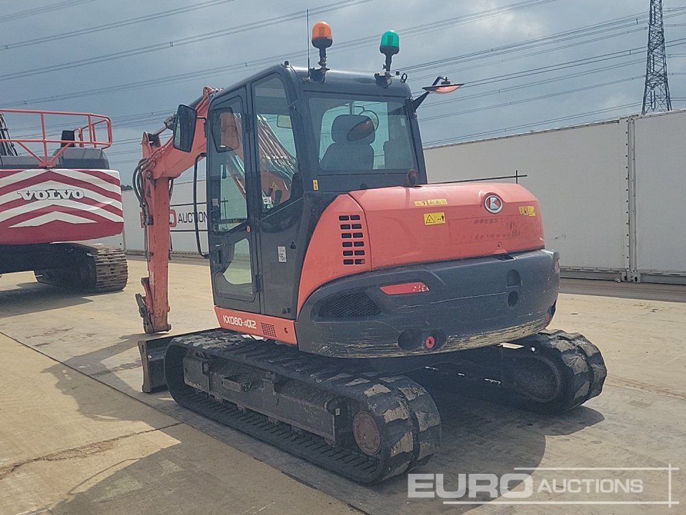 2019 Kubota KX080-4A2 - Mini escavadeira: foto 3 2019 Kubota KX080-4A2 - Mini escavadeira: foto 3