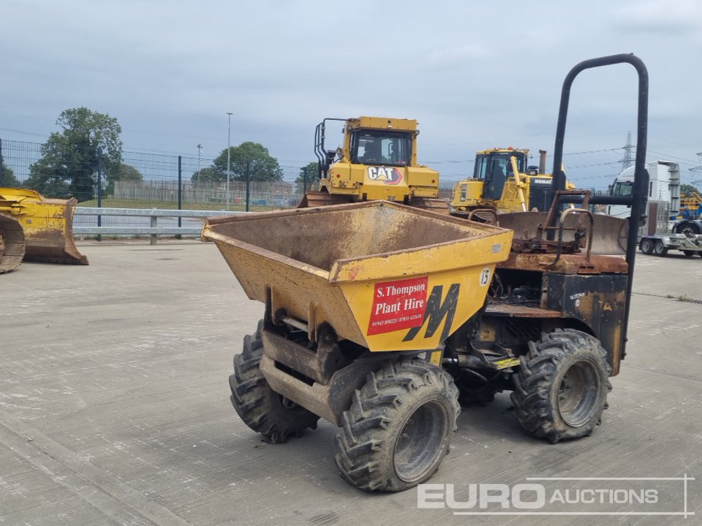 2019 Mecalac 1 Ton Hi Tip Dumper, Roll Bar (Fire Damage) - Tombador: foto 1 2019 Mecalac 1 Ton Hi Tip Dumper, Roll Bar (Fire Damage) - Tombador: foto 1