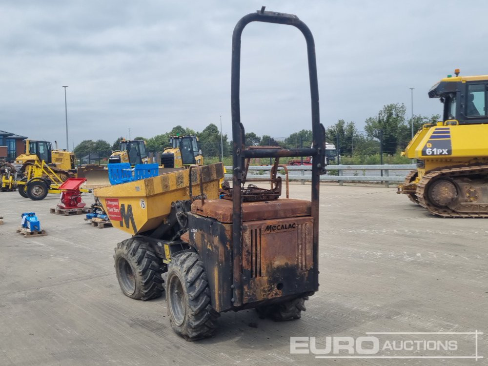 2019 Mecalac 1 Ton Hi Tip Dumper, Roll Bar (Fire Damage) - Tombador: foto 3 2019 Mecalac 1 Ton Hi Tip Dumper, Roll Bar (Fire Damage) - Tombador: foto 3