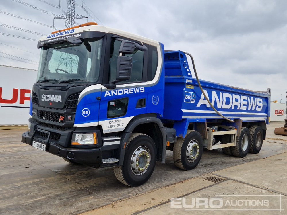 2019 Scania P410XT - Camião basculante: foto 1 2019 Scania P410XT - Camião basculante: foto 1