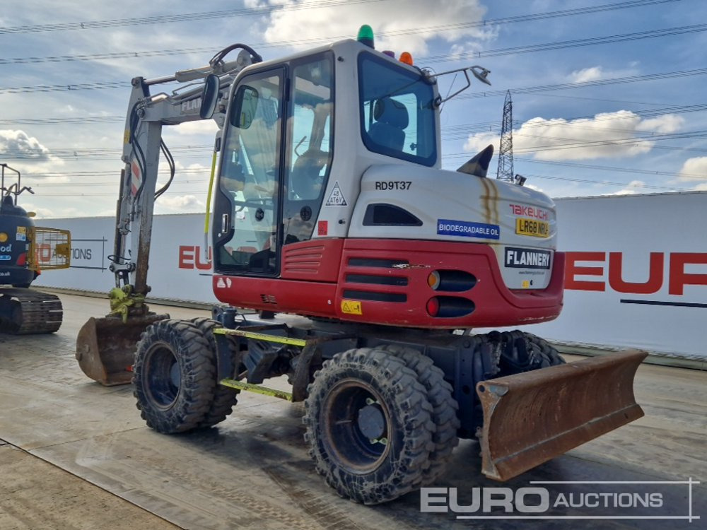 2019 Takeuchi TB295W - Escavadeira de rodas: foto 3 2019 Takeuchi TB295W - Escavadeira de rodas: foto 3