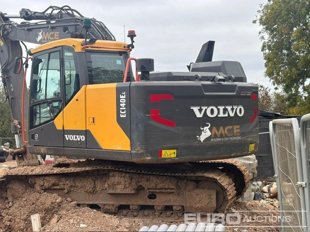 2019 Volvo EC 140E - Escavadora de rastos: foto 3 2019 Volvo EC 140E - Escavadora de rastos: foto 3