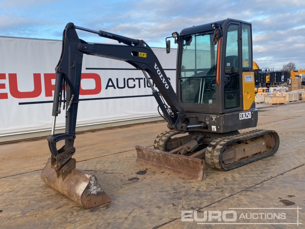 2019 Volvo ECR25D - Mini escavadeira: foto 1 2019 Volvo ECR25D - Mini escavadeira: foto 1