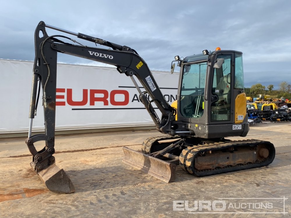 2019 Volvo ECR50D - Mini escavadeira: foto 1 2019 Volvo ECR50D - Mini escavadeira: foto 1