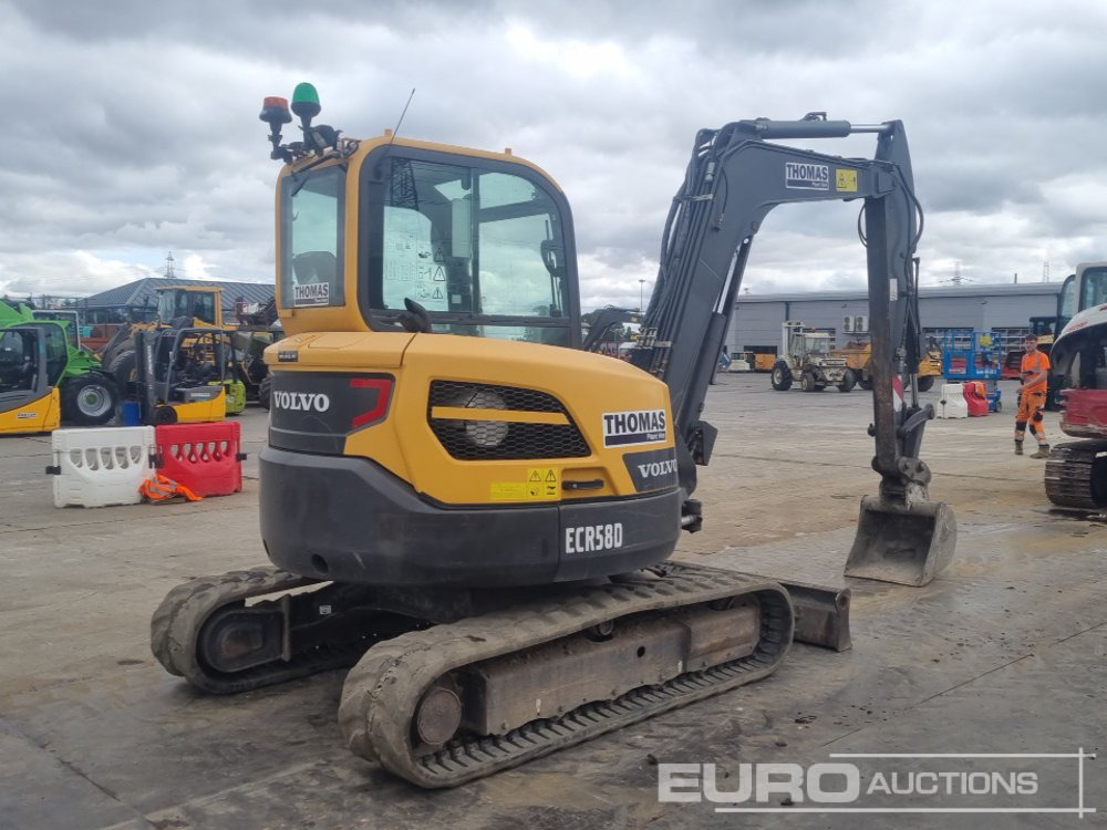 2019 Volvo ECR58D - Mini escavadeira: foto 5 2019 Volvo ECR58D - Mini escavadeira: foto 5
