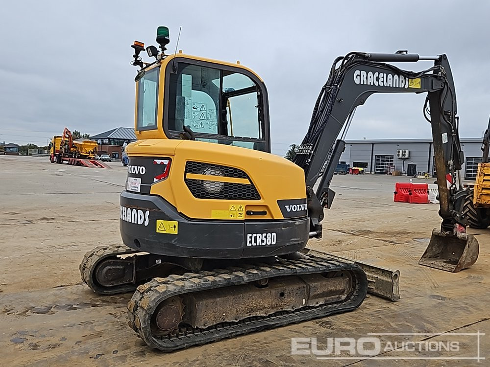 2019 Volvo ECR58D - Mini escavadeira: foto 5 2019 Volvo ECR58D - Mini escavadeira: foto 5