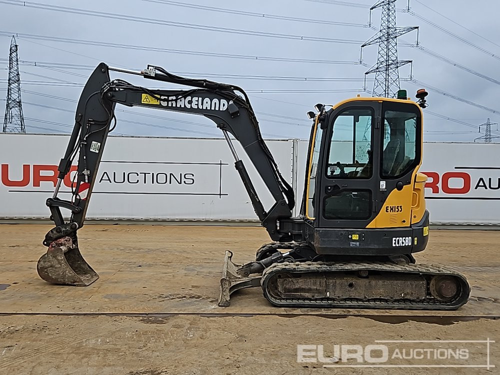 2019 Volvo ECR58D - Mini escavadeira: foto 2 2019 Volvo ECR58D - Mini escavadeira: foto 2