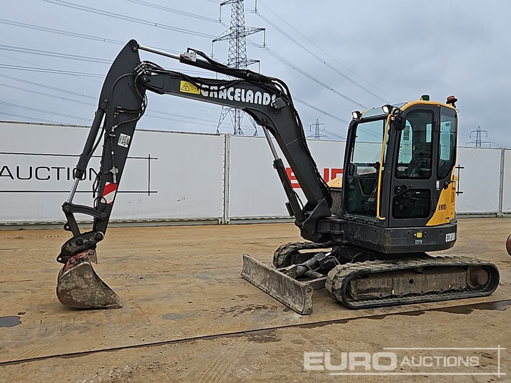 2019 Volvo ECR58D - Mini escavadeira: foto 1 2019 Volvo ECR58D - Mini escavadeira: foto 1