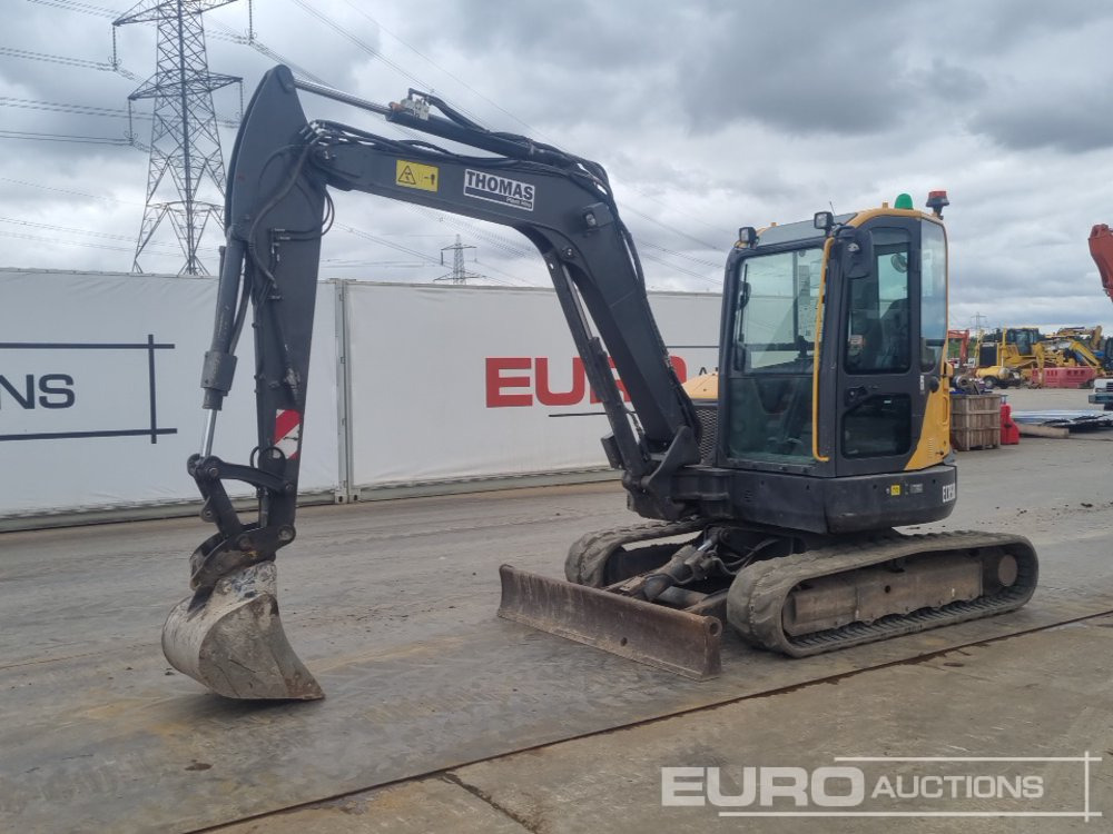 2019 Volvo ECR58D - Mini escavadeira: foto 1 2019 Volvo ECR58D - Mini escavadeira: foto 1