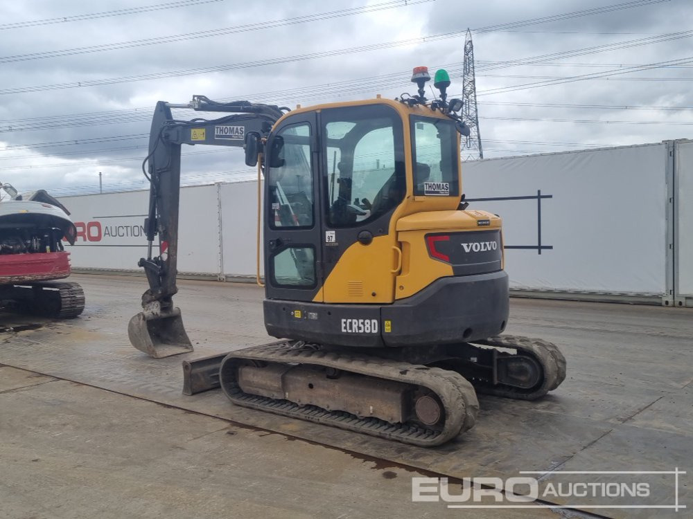 2019 Volvo ECR58D - Mini escavadeira: foto 3 2019 Volvo ECR58D - Mini escavadeira: foto 3