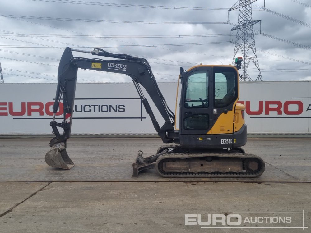 2019 Volvo ECR58D - Mini escavadeira: foto 2 2019 Volvo ECR58D - Mini escavadeira: foto 2