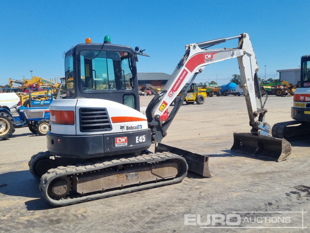 2020 Bobcat E45 - Mini escavadeira: foto 5 2020 Bobcat E45 - Mini escavadeira: foto 5