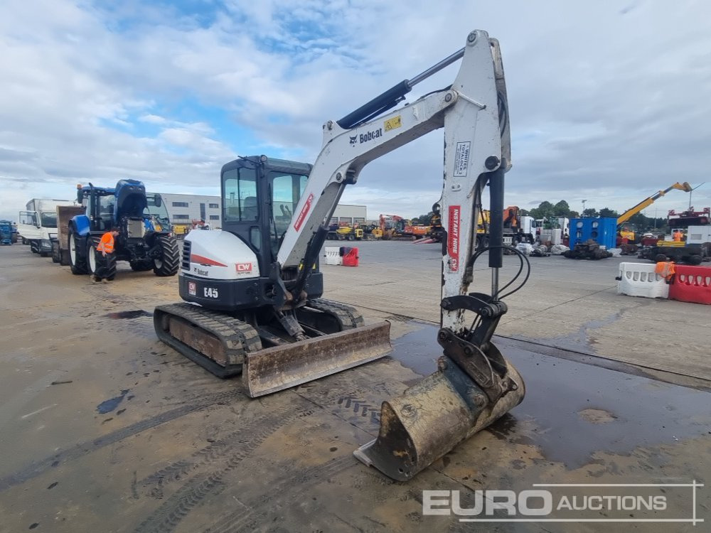 2020 Bobcat E45 - Mini escavadeira: foto 3 2020 Bobcat E45 - Mini escavadeira: foto 3
