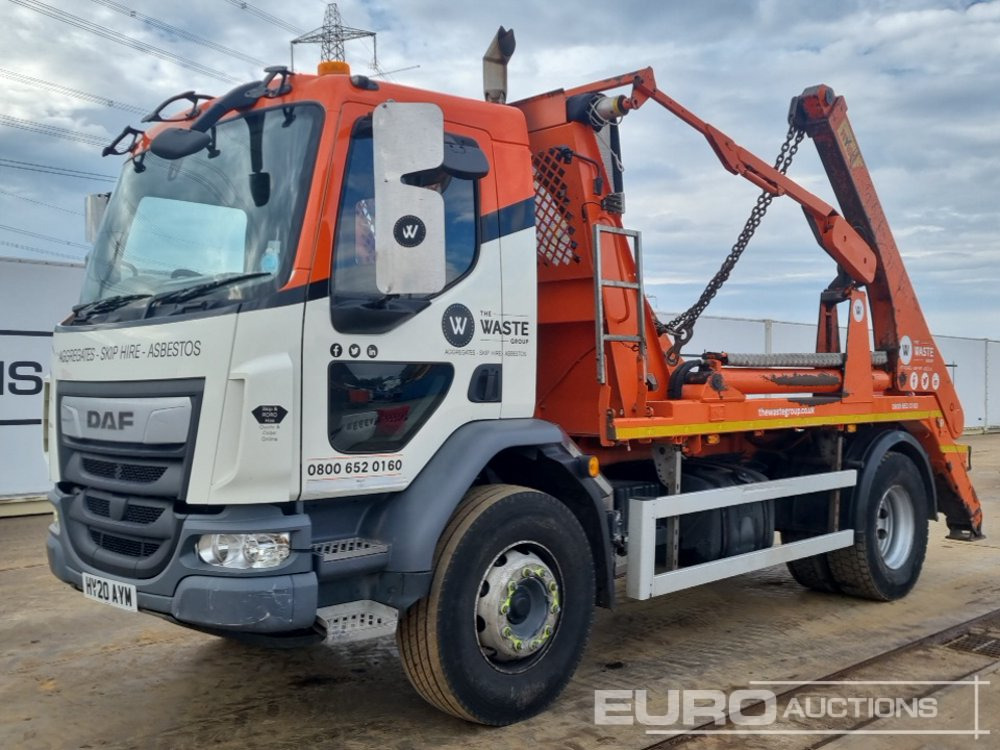 2020 DAF LF260 - Camião multibenne: foto 1 2020 DAF LF260 - Camião multibenne: foto 1