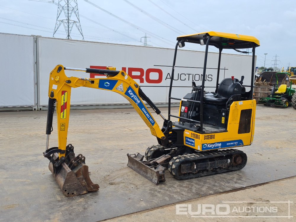 2020 JCB 16C-1 - Mini escavadeira: foto 1 2020 JCB 16C-1 - Mini escavadeira: foto 1