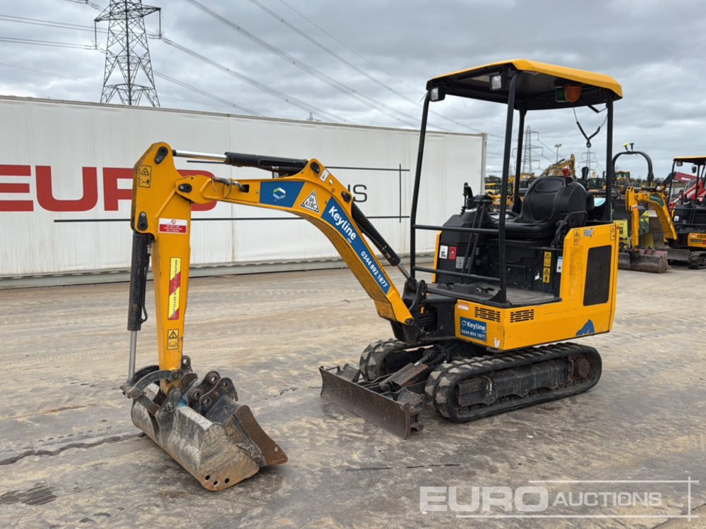 2020 JCB 16C-1 - Mini escavadeira: foto 1 2020 JCB 16C-1 - Mini escavadeira: foto 1