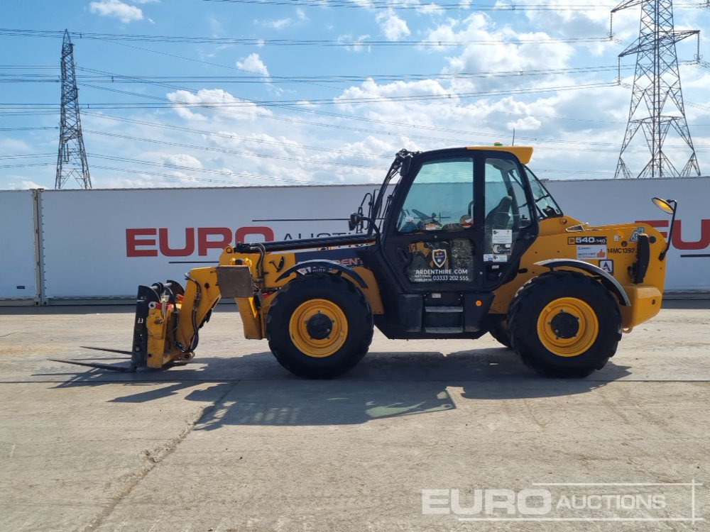 2020 JCB 540-140 Hi Viz - Empilhador telescópico: foto 2 2020 JCB 540-140 Hi Viz - Empilhador telescópico: foto 2