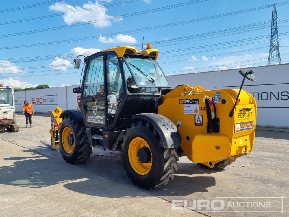 2020 JCB 540-140 Hi Viz - Empilhador telescópico: foto 3 2020 JCB 540-140 Hi Viz - Empilhador telescópico: foto 3