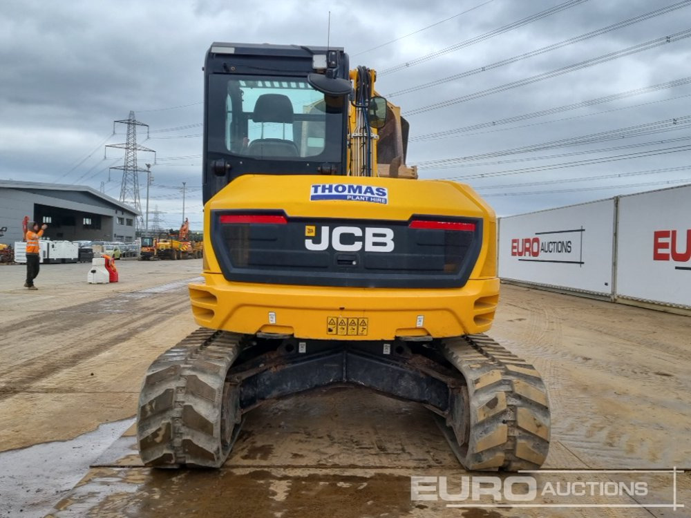 2020 JCB 85Z-2 - Mini escavadeira: foto 4 2020 JCB 85Z-2 - Mini escavadeira: foto 4