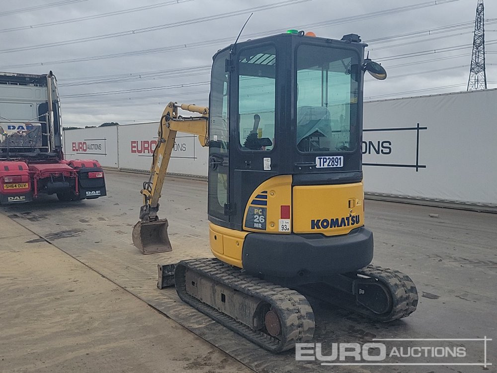 2020 Komatsu PC26MR-3 - Mini escavadeira: foto 3 2020 Komatsu PC26MR-3 - Mini escavadeira: foto 3