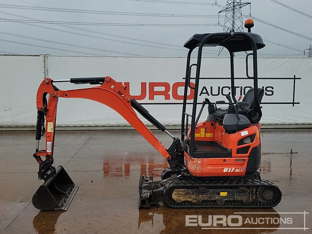 2020 Kubota U17-3A - Mini escavadeira: foto 2 2020 Kubota U17-3A - Mini escavadeira: foto 2