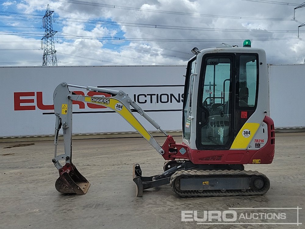 2020 Takeuchi TB216 - Mini escavadeira: foto 2 2020 Takeuchi TB216 - Mini escavadeira: foto 2