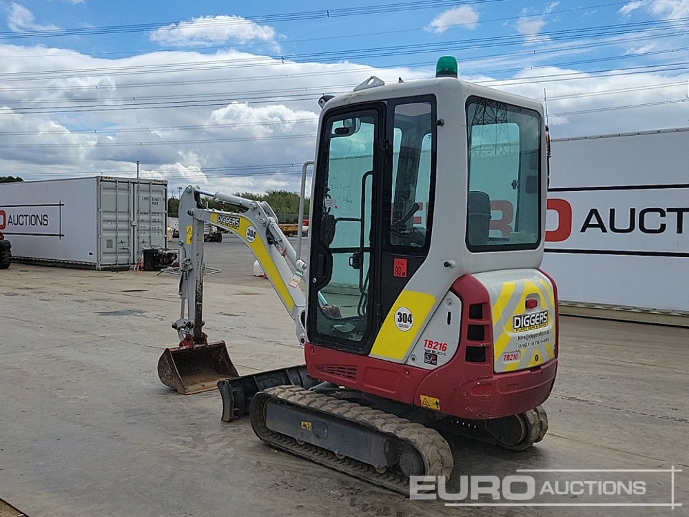 2020 Takeuchi TB216 - Mini escavadeira: foto 3 2020 Takeuchi TB216 - Mini escavadeira: foto 3