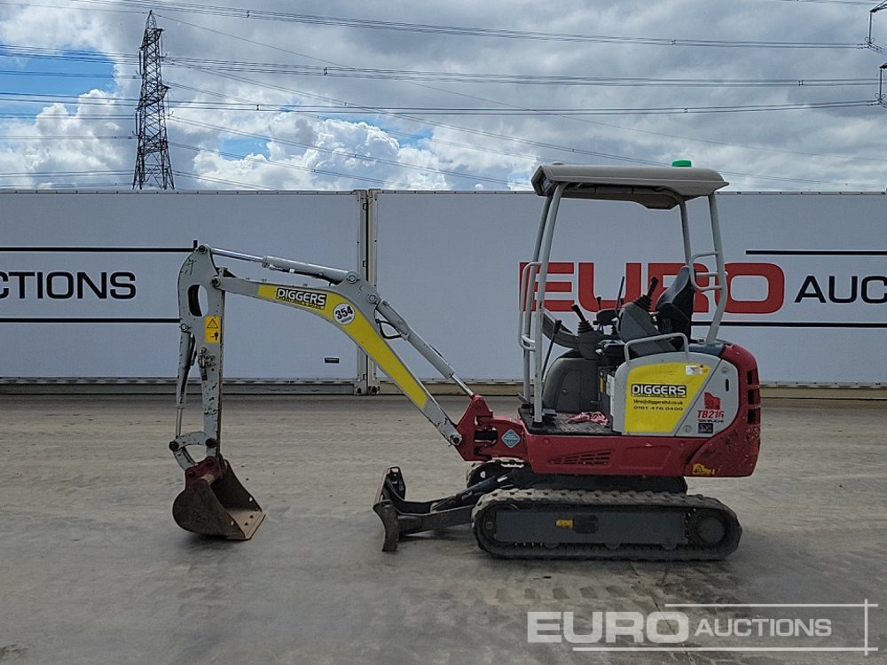 2020 Takeuchi TB216 - Mini escavadeira: foto 2 2020 Takeuchi TB216 - Mini escavadeira: foto 2