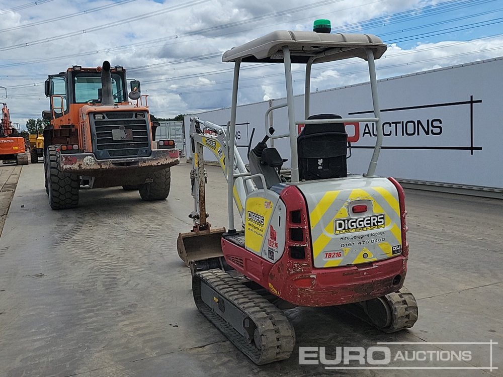 2020 Takeuchi TB216 - Mini escavadeira: foto 3 2020 Takeuchi TB216 - Mini escavadeira: foto 3