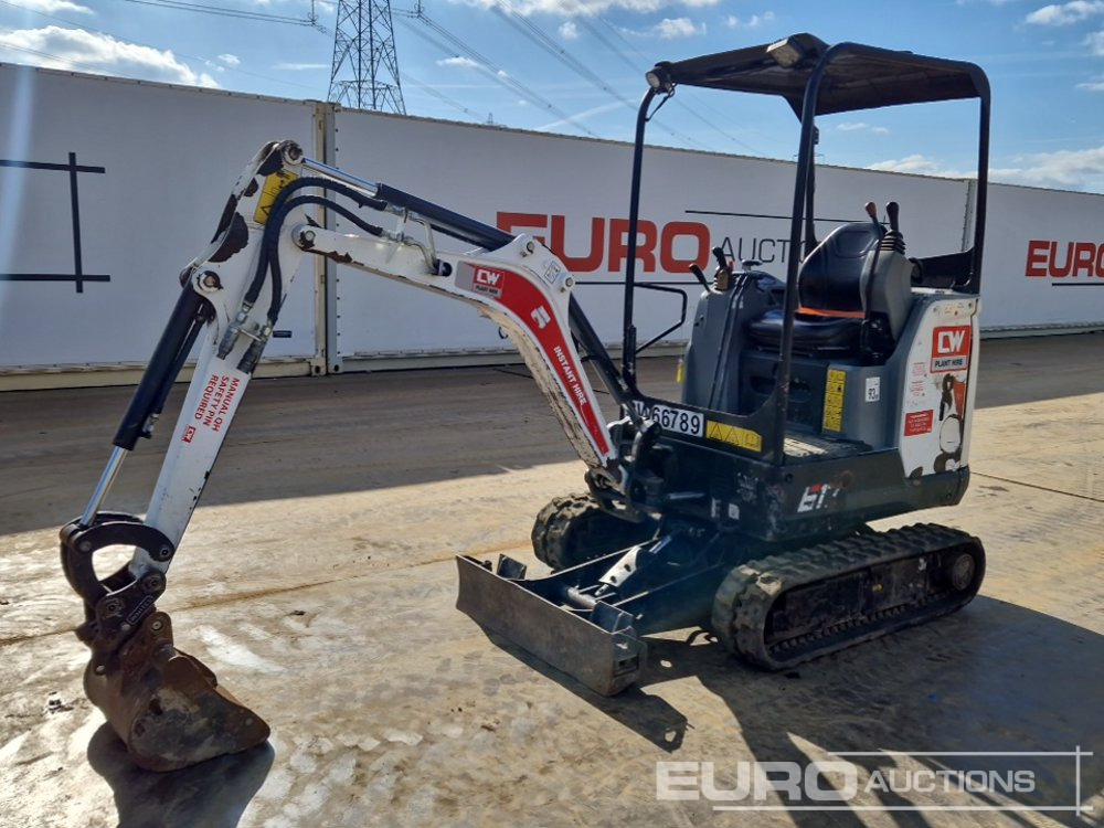 2021 Bobcat E17 - Mini escavadeira: foto 1 2021 Bobcat E17 - Mini escavadeira: foto 1