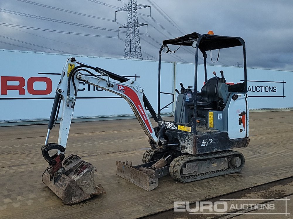 2021 Bobcat E17 - Mini escavadeira: foto 1 2021 Bobcat E17 - Mini escavadeira: foto 1