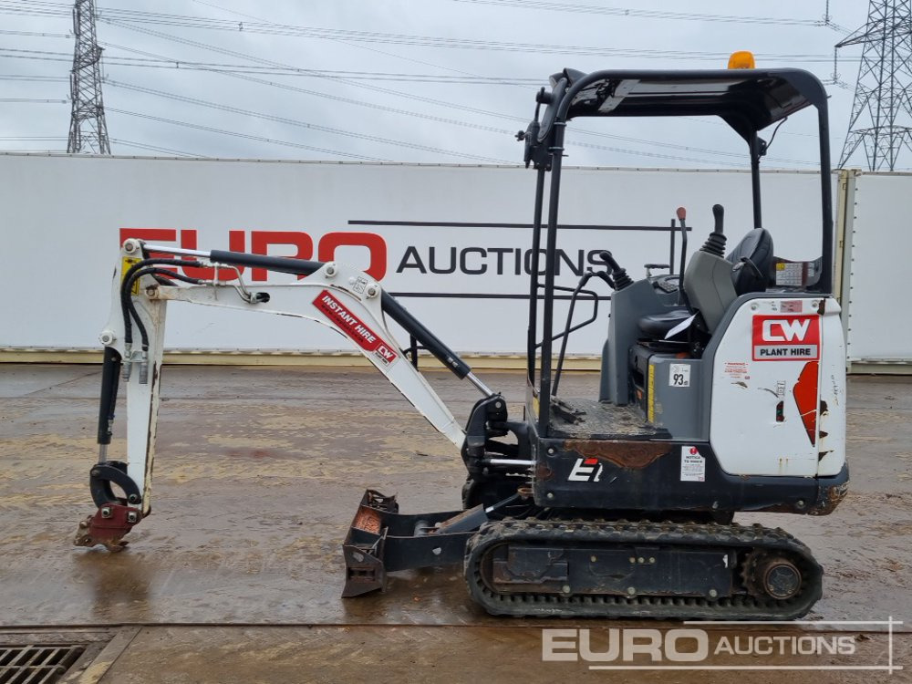 2021 Bobcat E17 - Mini escavadeira: foto 2 2021 Bobcat E17 - Mini escavadeira: foto 2