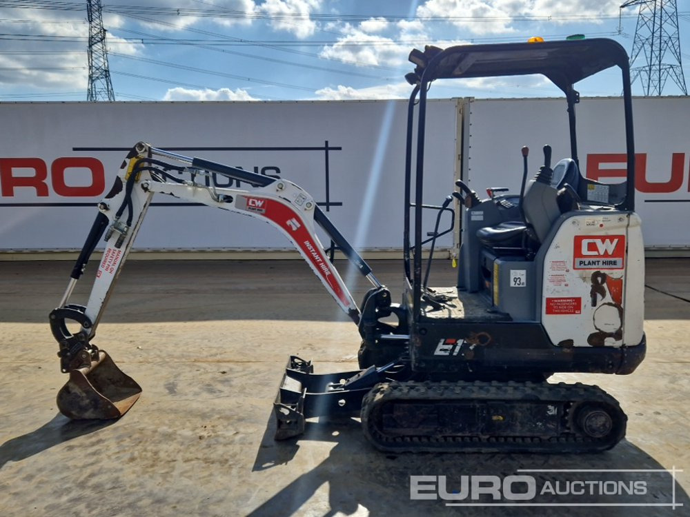 2021 Bobcat E17 - Mini escavadeira: foto 2 2021 Bobcat E17 - Mini escavadeira: foto 2
