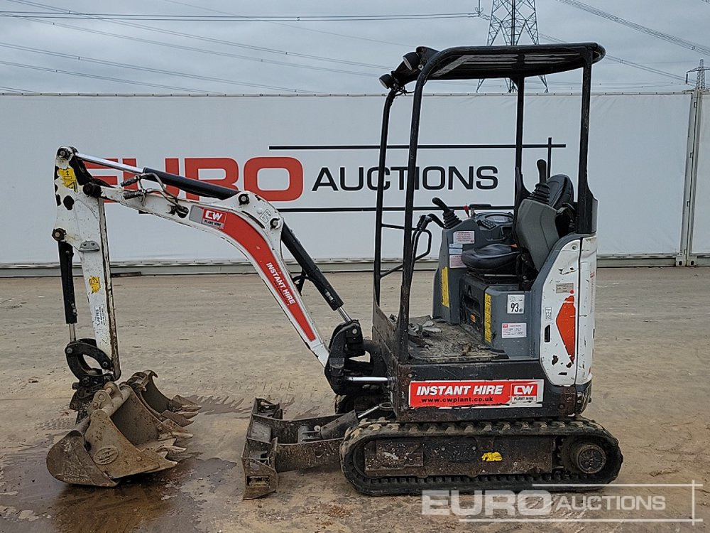 2021 Bobcat E17Z - Mini escavadeira: foto 2 2021 Bobcat E17Z - Mini escavadeira: foto 2