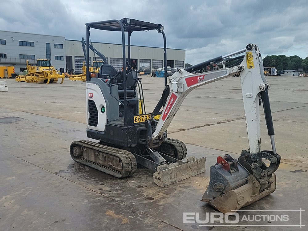Mini escavadeira 2021 Bobcat E17Z: foto 7