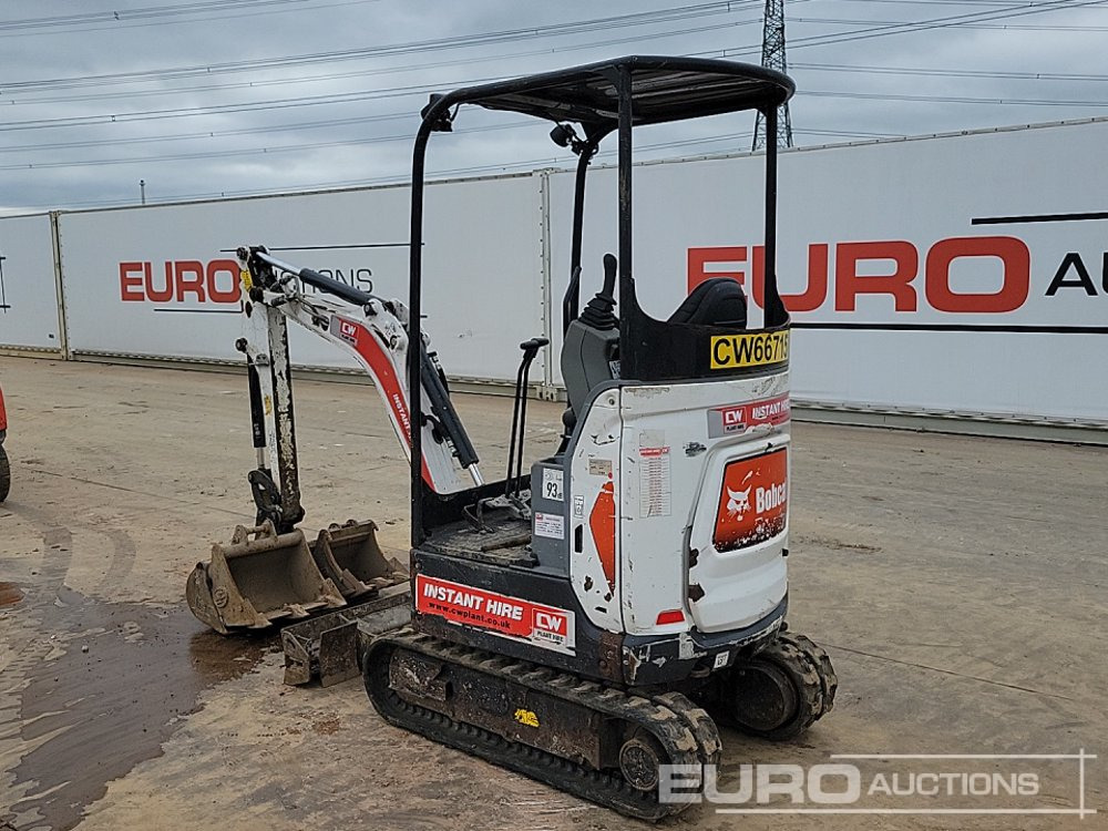 2021 Bobcat E17Z - Mini escavadeira: foto 3 2021 Bobcat E17Z - Mini escavadeira: foto 3