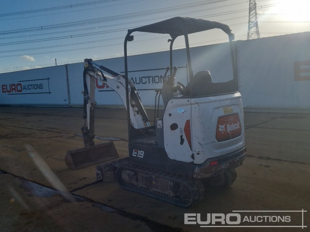 2021 Bobcat E19 - Mini escavadeira: foto 3 2021 Bobcat E19 - Mini escavadeira: foto 3