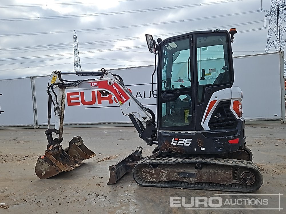 2021 Bobcat E26 - Mini escavadeira: foto 2 2021 Bobcat E26 - Mini escavadeira: foto 2