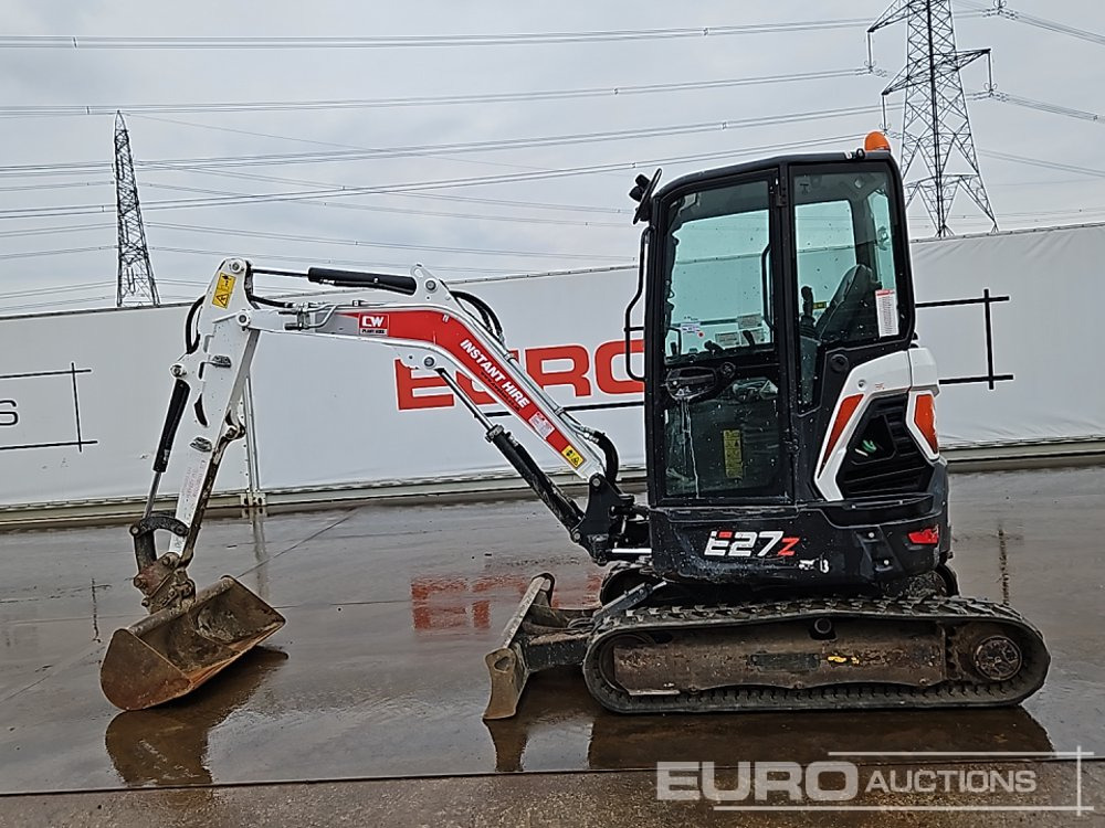 2021 Bobcat E27Z - Mini escavadeira: foto 2 2021 Bobcat E27Z - Mini escavadeira: foto 2