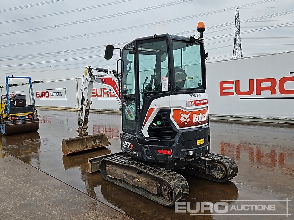2021 Bobcat E27Z - Mini escavadeira: foto 3 2021 Bobcat E27Z - Mini escavadeira: foto 3
