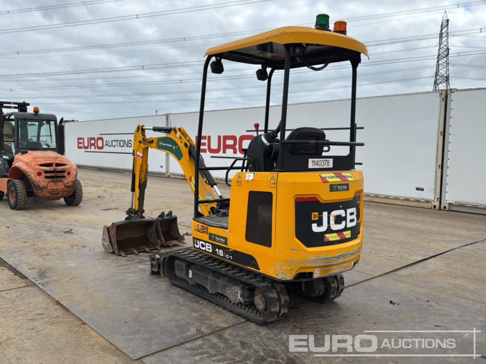2021 JCB 16C-1 - Mini escavadeira: foto 3 2021 JCB 16C-1 - Mini escavadeira: foto 3