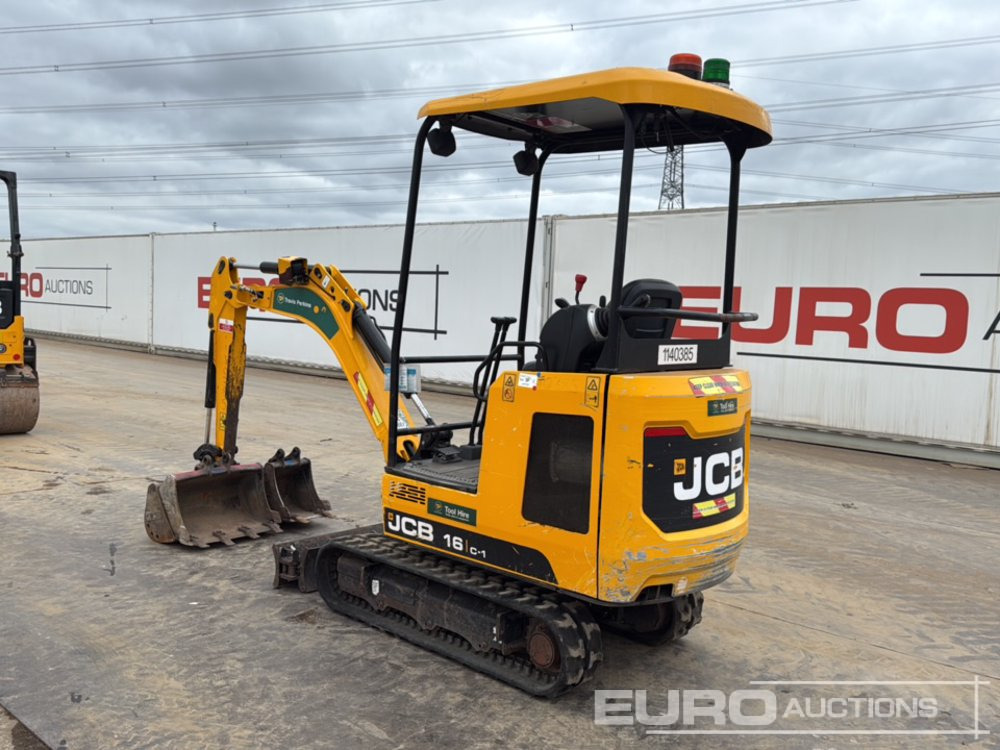 2021 JCB 16C-1 - Mini escavadeira: foto 3 2021 JCB 16C-1 - Mini escavadeira: foto 3
