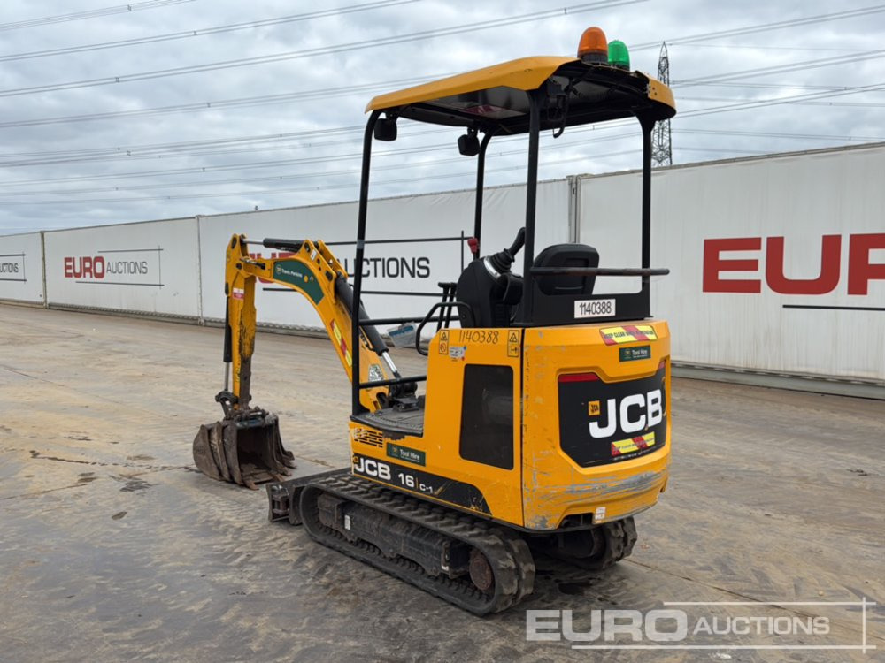2021 JCB 16C-1 - Mini escavadeira: foto 3 2021 JCB 16C-1 - Mini escavadeira: foto 3