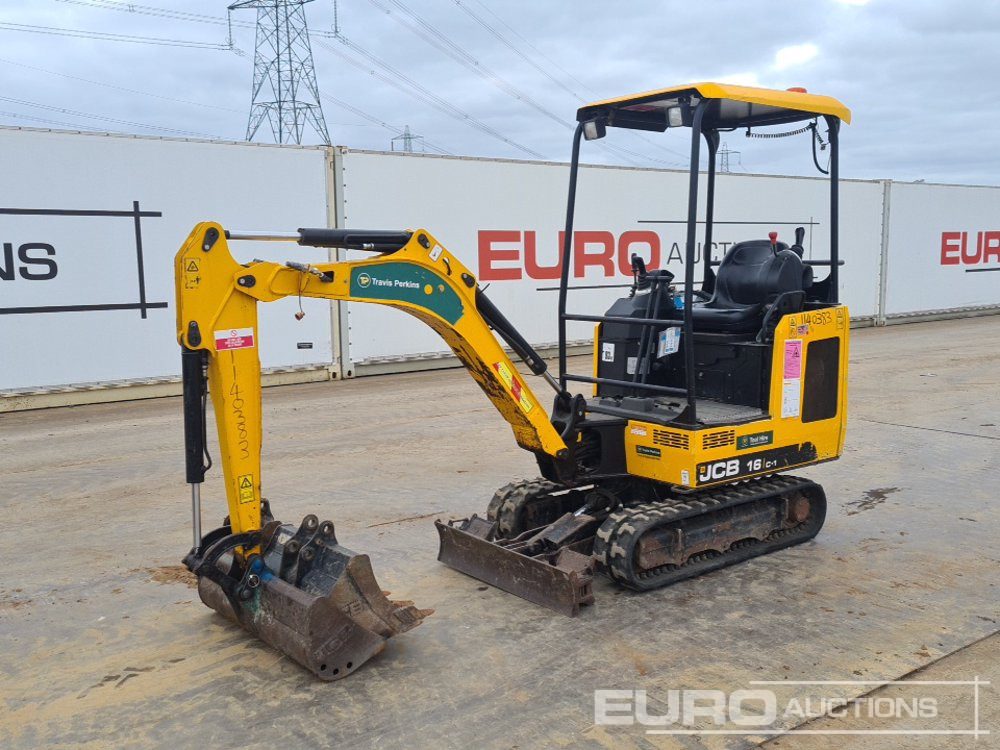 2021 JCB 16C-1 - Mini escavadeira: foto 1 2021 JCB 16C-1 - Mini escavadeira: foto 1
